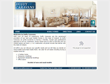 Tablet Screenshot of duffycaravans.com